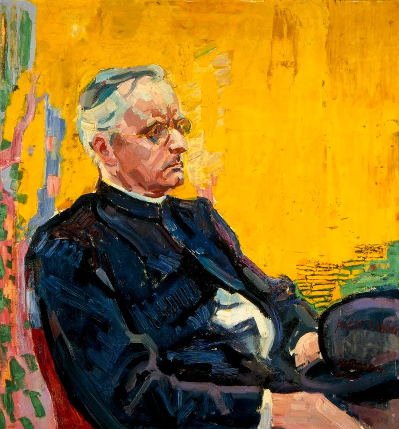 ภาพเหมือนของ Johann Heinrich Schrörs (1852-1928) - Jan Toorop