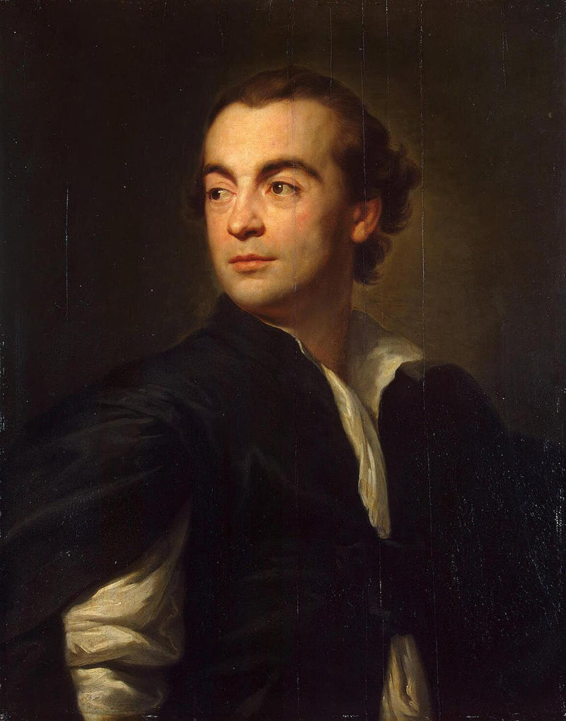 ภาพเหมือนของ Johann Joachim Winckelmann (?) - Anton Raphael Mengs
