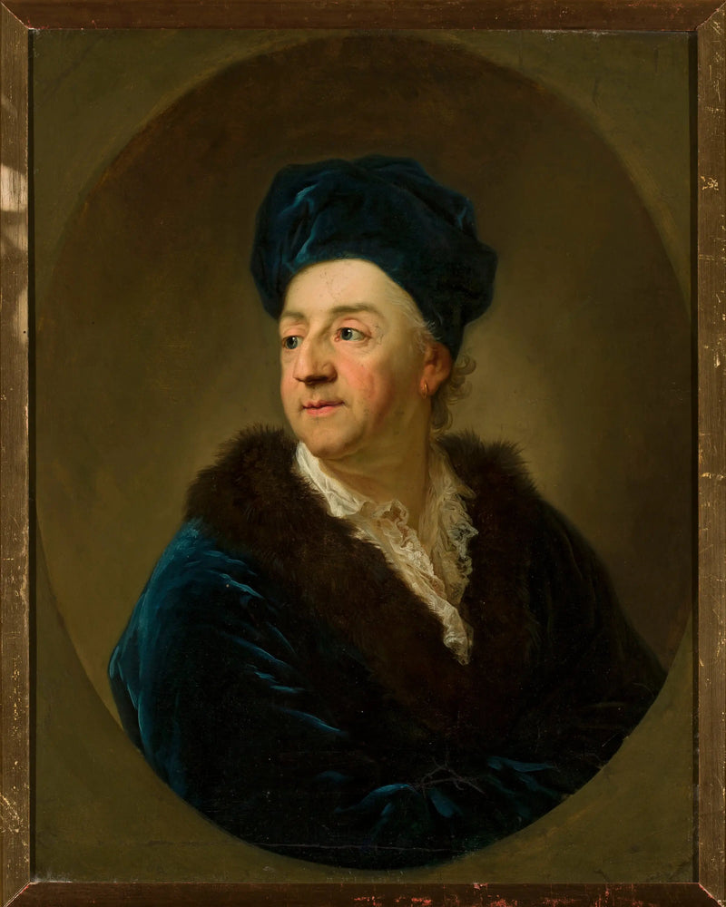 ภาพเหมือนของ Johann Nepomuk von Schaffgotsch ในชุดคลุมอาบน้ำ - Anton Graff