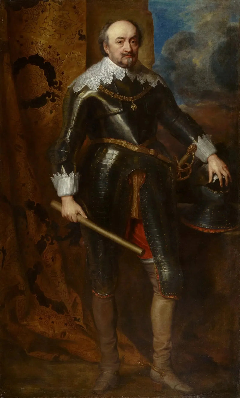 ภาพเหมือนของ Johann VIII, เคานต์แห่ง Nassau-Siegen - Antoine van Dyck
