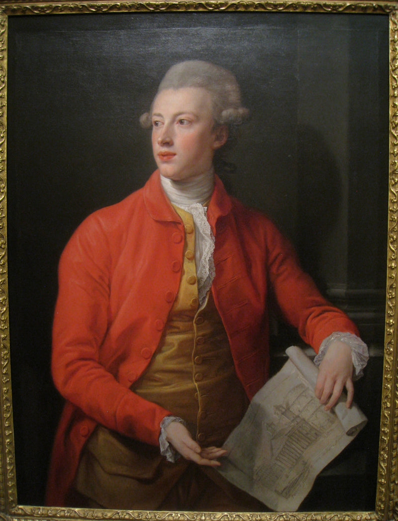 ภาพเหมือนของจอห์น คอร์เบ็ต จากปราสาทซันดอร์น, ชรูส์บิวรี - โ Pompeo Batoni