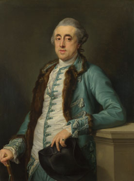 Portrait de John Scott (?) de Banks Fee - Pompeo Batoni image 1 copie de tableau peinte à la main