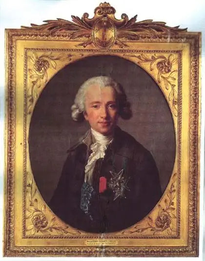 ภาพเหมือนของโจเซฟ ไฮแชนธ์ ฟร็องซัวส์ เดอ โพล เดอ รีกูด์, เคานต์ เดอ โวดรอย, 1784 - เอลิซาเบธ วิเก้ ลอ บรูน