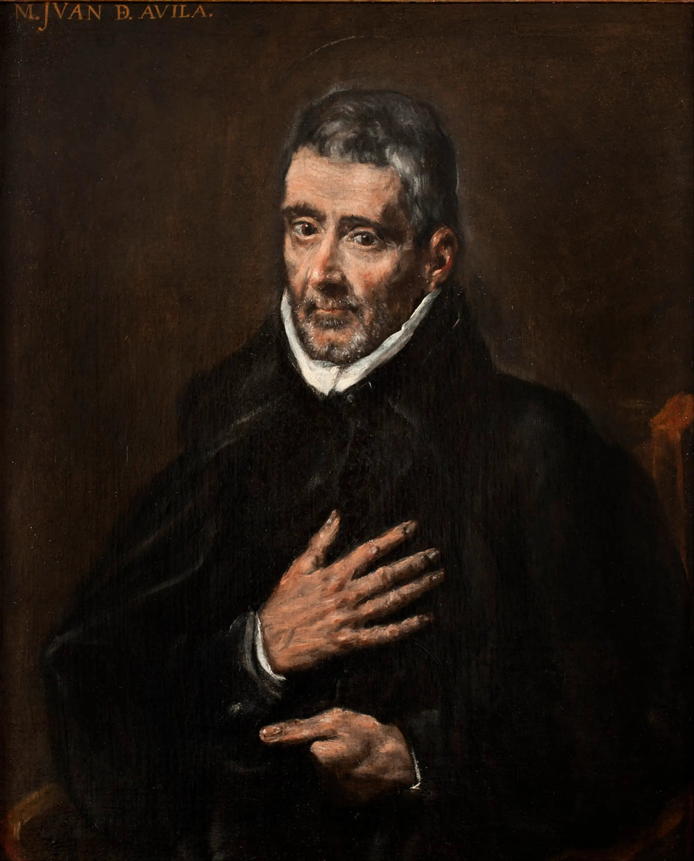 Portrait de Juan de Avila - El Greco image 1 tableau peint à l’huile sur toile
