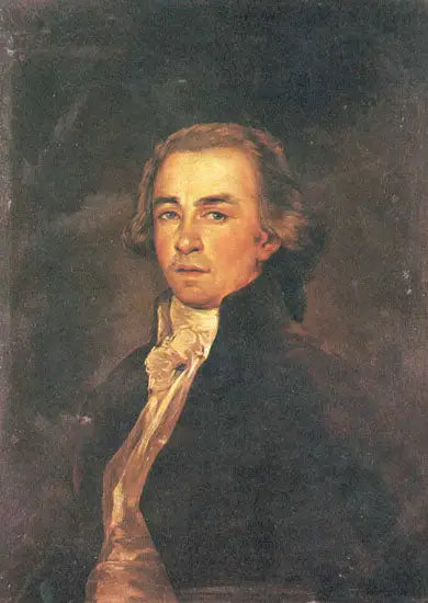 โป๊ปเทรตของฮวน เมเลนเดซ วัลเดส (1754-1817), นักเขียนชาวสเปน - ฟรานซิสโก เดอ โกยา