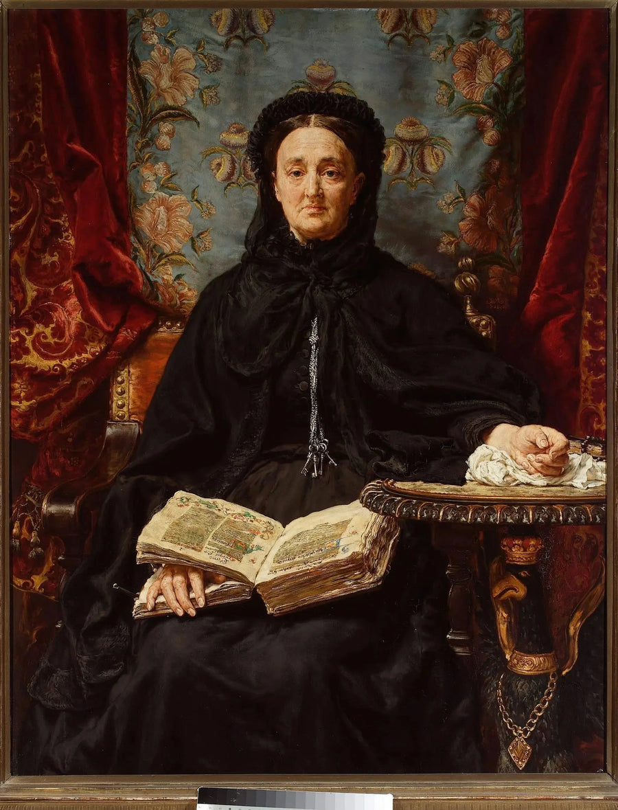 ภาพเหมือนของ Katarzyna Potocka née Branicka (1825-1907), ภรรยาของ Adam - Jan Matejko