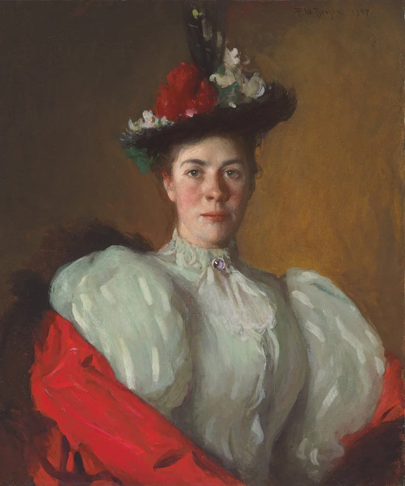 ภาพเหมือนของ Katherine Cavenaugh - Frank Weston Benson