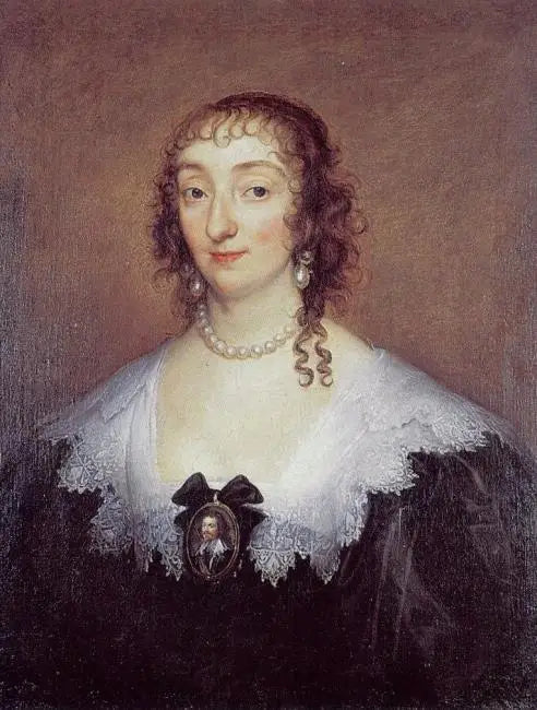 Portrait de Katherine Manners, duchesse de Buckingham - Antoine van Dyck image 1 copie de tableau peinte à la main