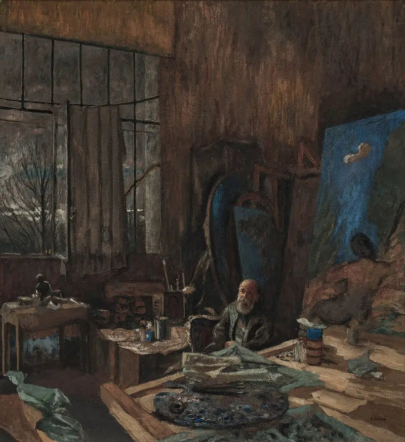 ภาพเหมือนของ Kerr-Xavier Roussel - Édouard Vuillard