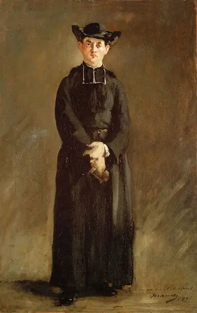 ภาพเหมือนของอับเบ Hurel - Édouard Manet
