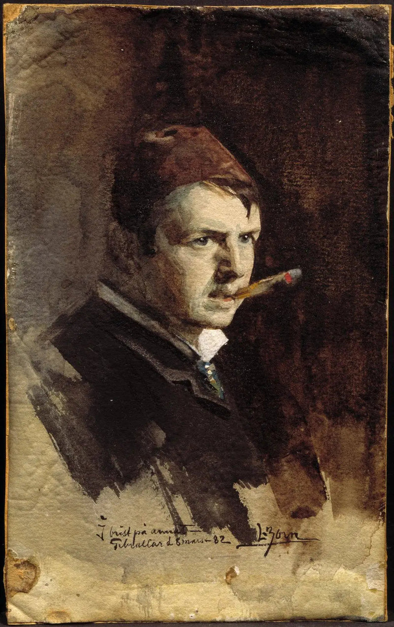 ภาพเหมือนของศิลปิน - Anders Zorn