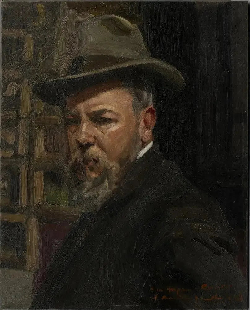 ภาพเหมือนของศิลปิน - Joaquín Sorolla