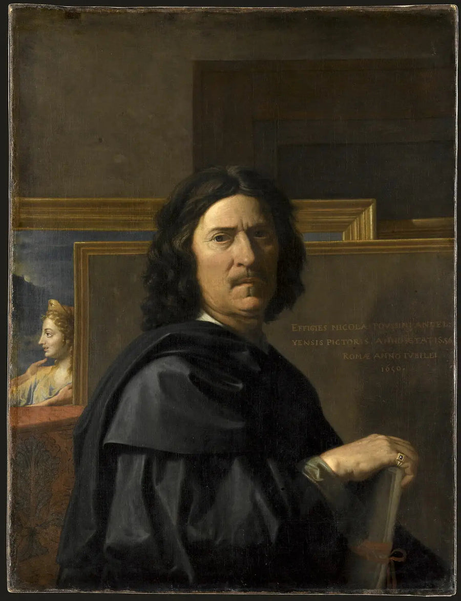 ภาพเหมือนของศิลปิน - Nicolas Poussin