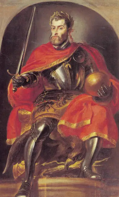 ภาพเหมือนของจักรพรรดิชาร์ลส์ที่ 5 (Pompa Introitus Ferdinandi), 1634-1635 - ปีเตอร์ พอล รูเบนส์