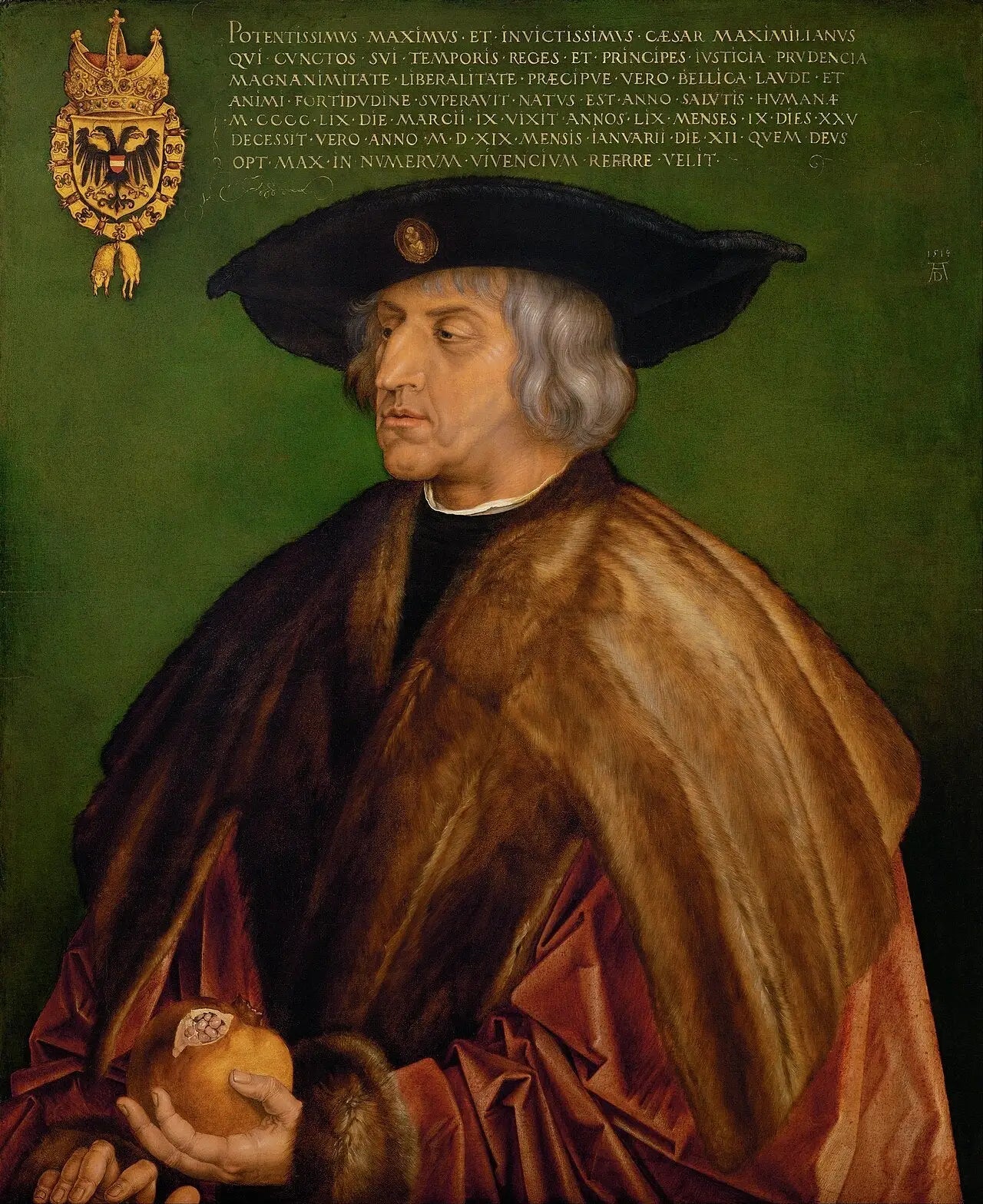 Portrait de l’empereur Maximilien Ier - Albrecht Dürer - Alpha Reproduction