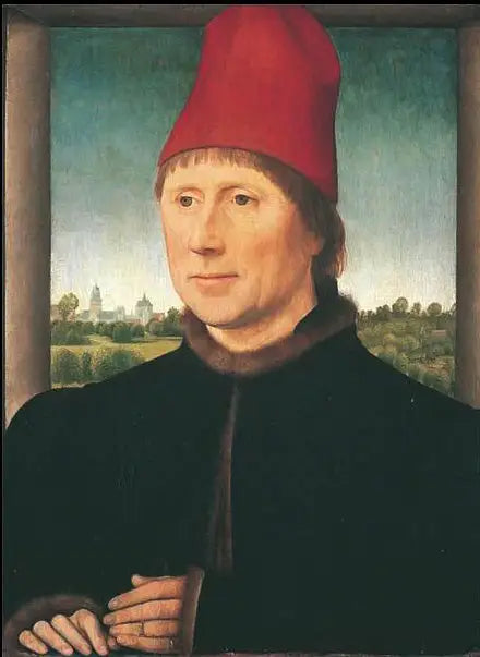 Portrait de l’homme au bonnet rouge - Hans Memling - Alpha Reproduction