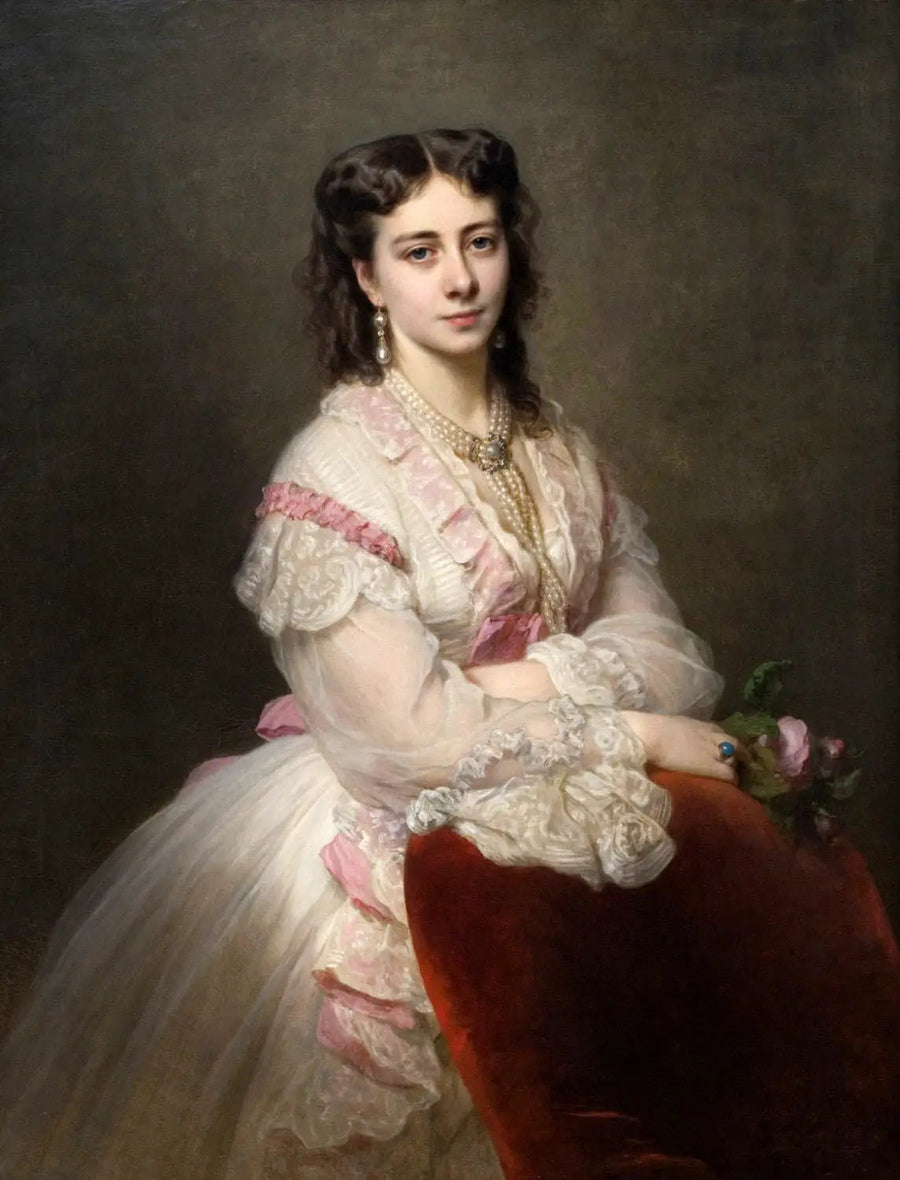 ภาพเหมือนของเคาน์เตส Marie Branicka de Bialacerkiew [เกิดมาเป็นเจ้าหญิง Sapieha] - Franz Xaver Winterhalter