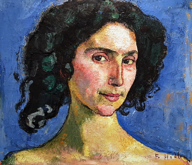 ภาพเหมือนนักเต้น Giulia Leonardi - Ferdinand Hodler