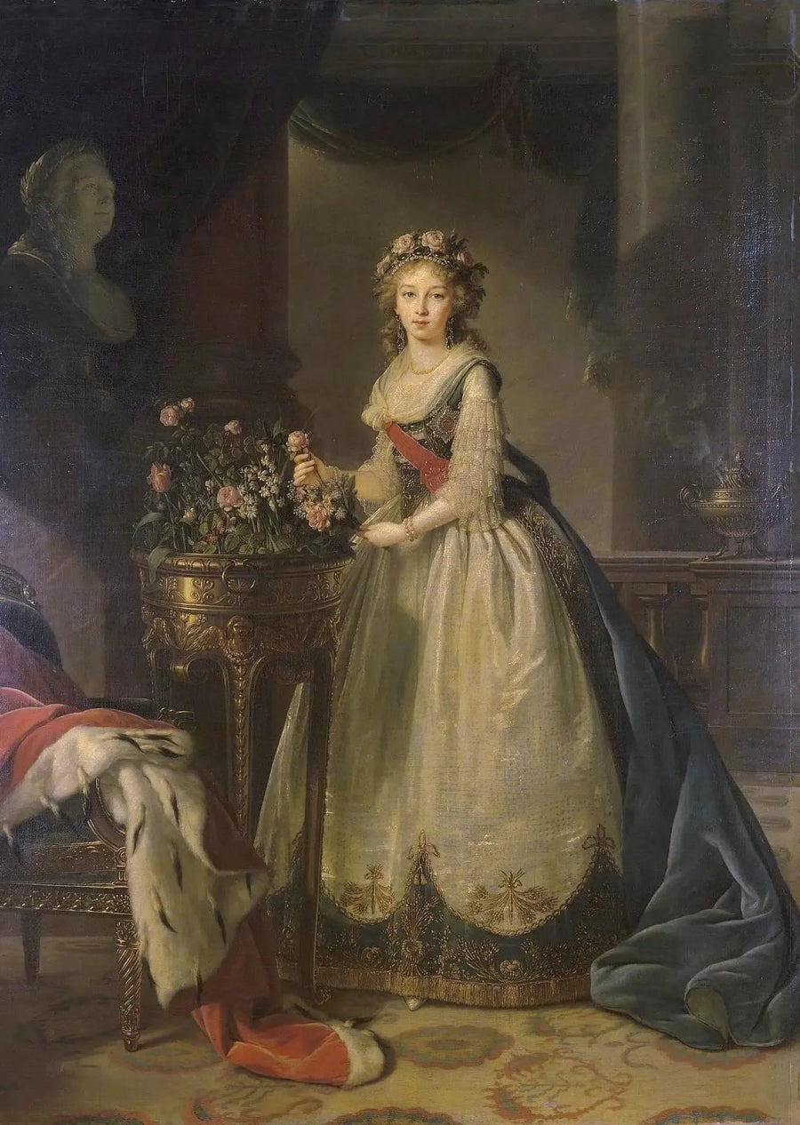 ภาพเหมือนเจ้าหญิงใหญ่ Elizaveta Alexeyevna - Élisabeth Vigée Le Brun