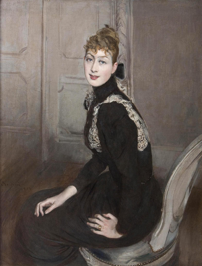 ภาพเหมือนของคุณหญิง Franzoni - Giovanni Boldini