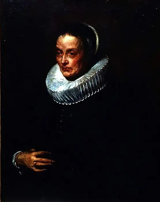 ภาพเหมือนแม่ของ Suttermans - Antoine van Dyck