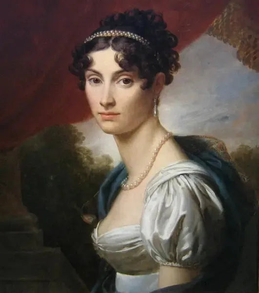 Portrait de la princesse Maria Vasilievna Kochubei - François Gérard image 2 reproduction artisanale de tableau