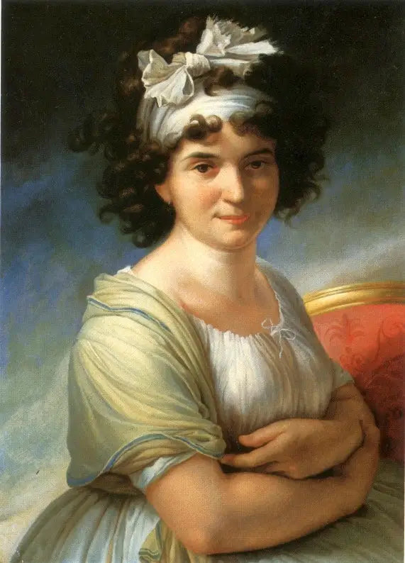 Portrait de la princesse Vlaminska (chanteuse Cotelini ?). - Élisabeth Vigée Le Brun - Alpha Reproduction