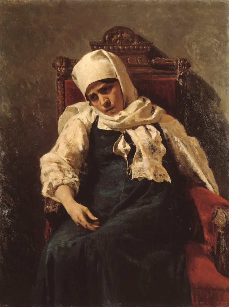 ภาพเหมือนนักแสดงหญิง Pelageya Antipevna Strepetova ในบทบาทของ Elizabeth - Ilya Repin