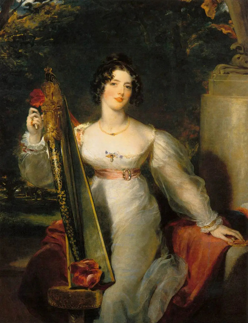 ภาพเหมือนของ Lady Elizabeth Conyngham - โทมัส ลอว์เรนซ์