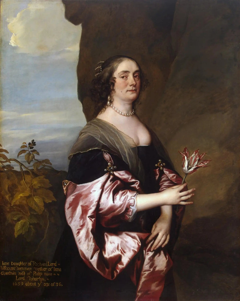 ภาพเหมือนของ Lady Jane Goodwin - อองตวน ฟาน ไดค์