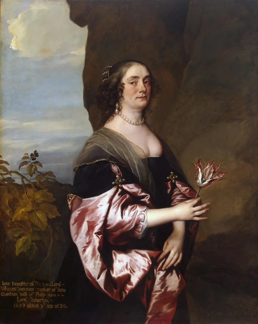 ภาพเหมือนของ Lady Jane Goodwin - อองตวน ฟาน ไดค์