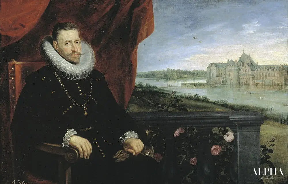 Portrait de l'archiduc Albert d'Autriche (1559-1621), gouverneur des Pays-Bas espagnols - Peter Paul Rubens - Reproductions de tableaux et peintures haut de gamme