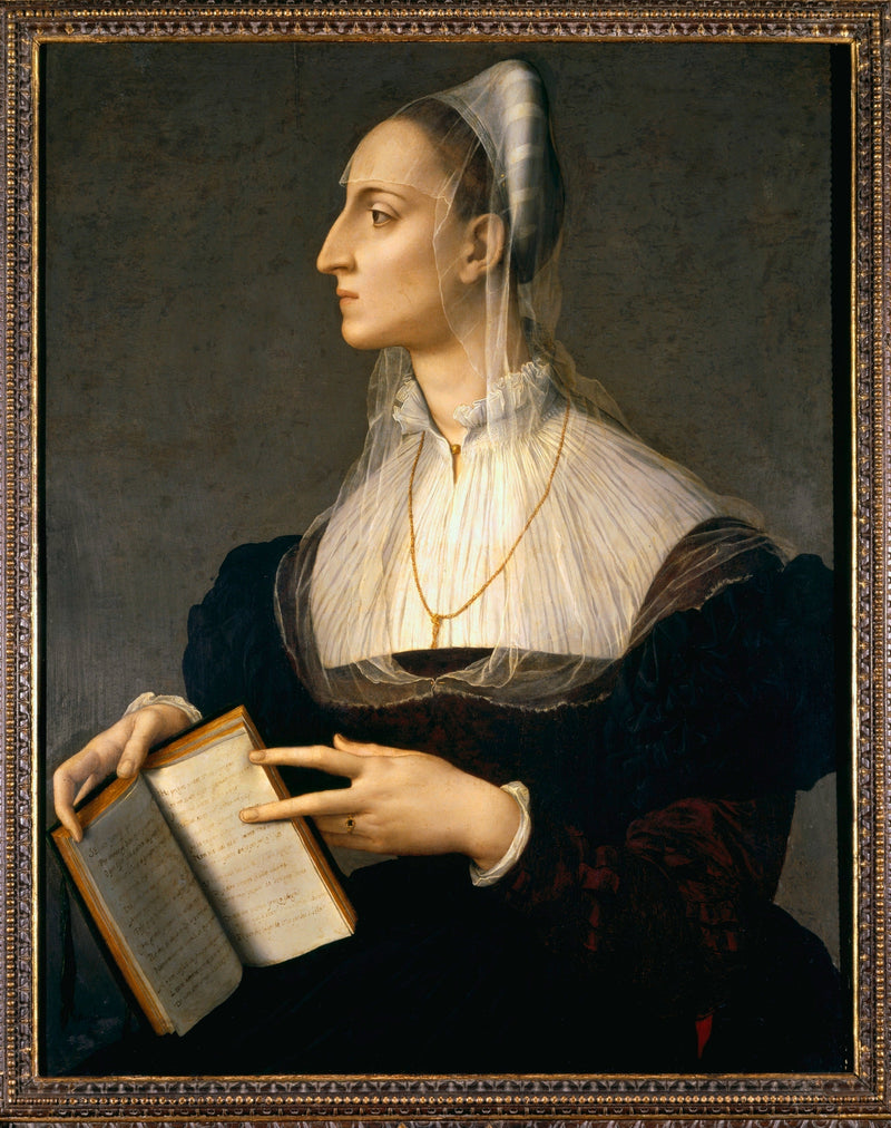ภาพเหมือนของ Laura Battiferri - Bronzino