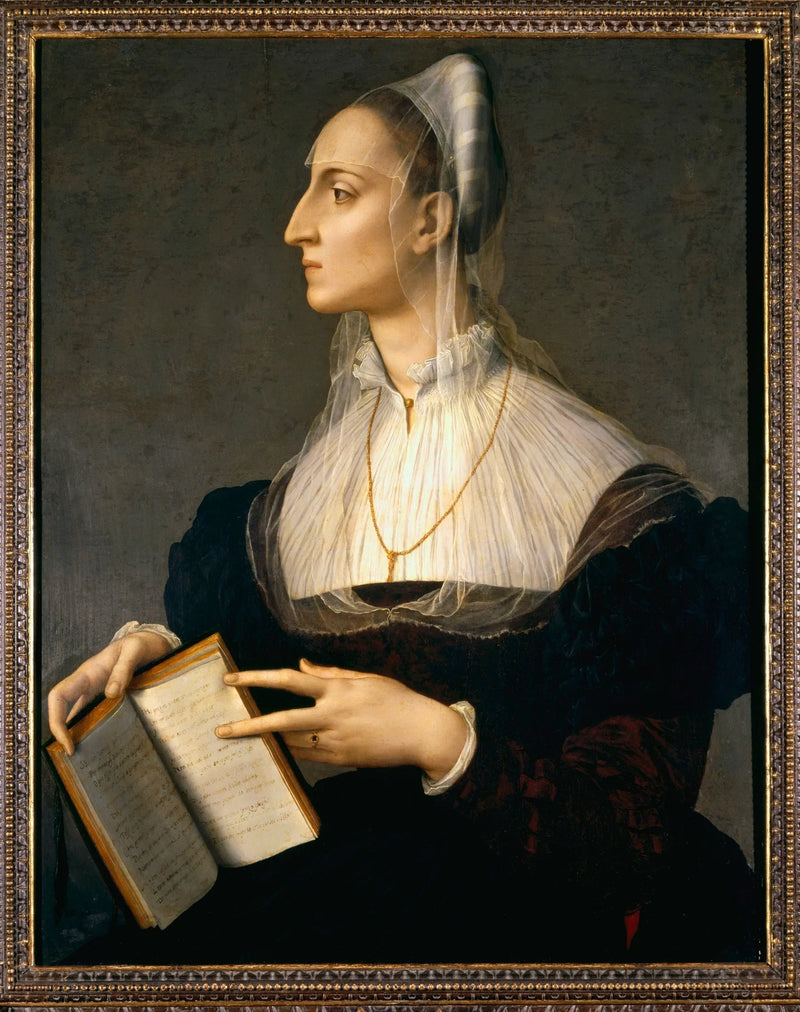 ภาพเหมือนของ Laura Battiferri - Bronzino