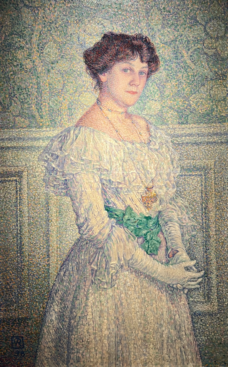 ภาพเหมือนของ Laure Flé - Théo van Rysselberghe