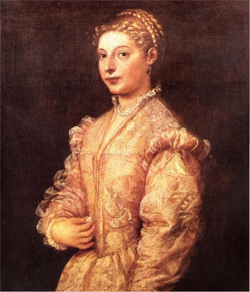 ภาพเหมือนของ Lavinia Vecellio - Titian