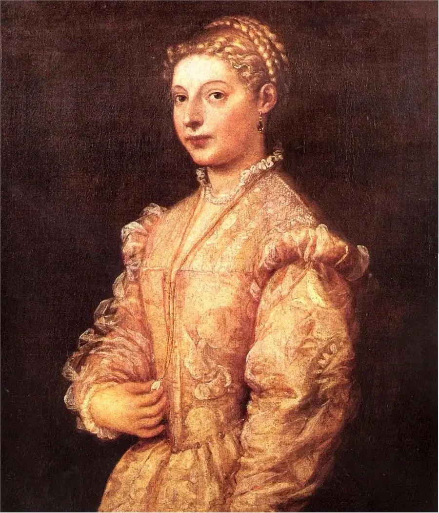 ภาพเหมือนของ Lavinia Vecellio - Titian
