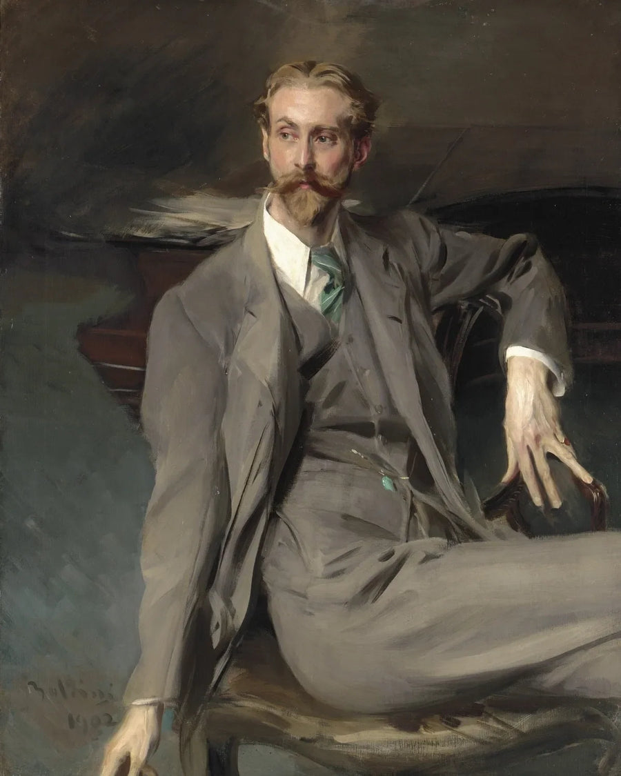 ภาพเหมือนของ Lawrence Alexander Harrison - Giovanni Boldini