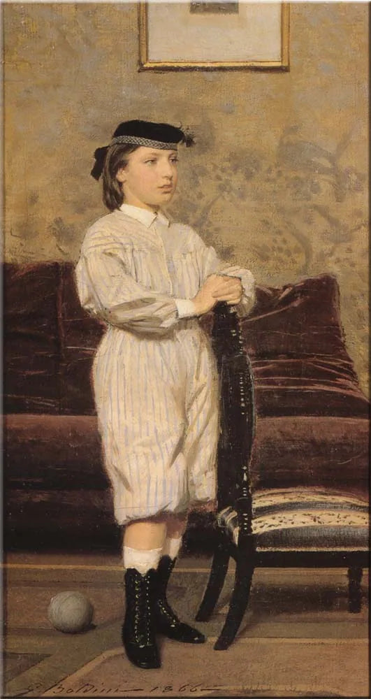 ภาพเหมือนของ Leonetto Banti - Giovanni Boldini