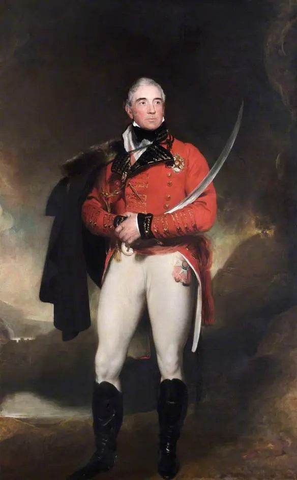 Portrait de Lord Lynedoch - Thomas Lawrence image 1 tableau peint à l’huile sur toile