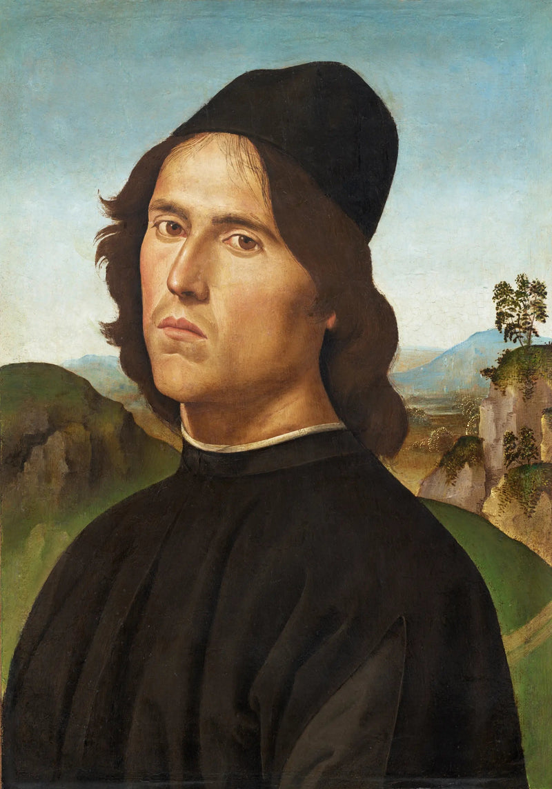 ภาพเหมือนของ Lorenzo di Credi - Pietro Perugino
