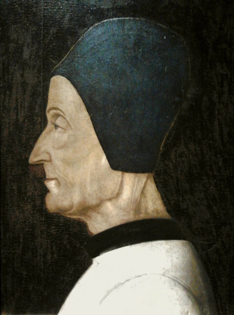 ภาพเหมือนของ Lorenzo Giustiniani - Gentile Bellini