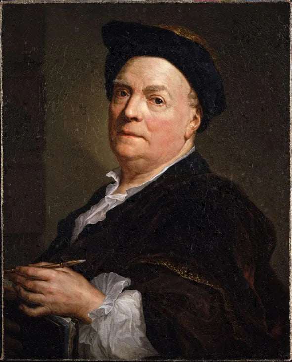 ภาพเหมือนของ Louis du Silvestre - Anton Raphael Mengs
