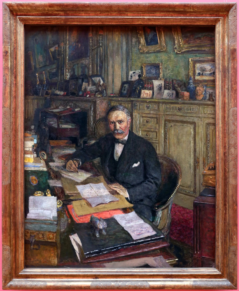 ภาพเหมือนของ Louis Loucheur - Édouard Vuillard
