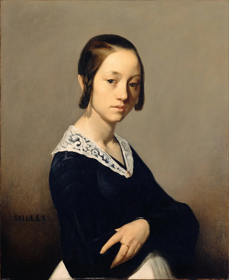ภาพเหมือนของ Louise-Antoinette Feuardent - Jean-François Millet