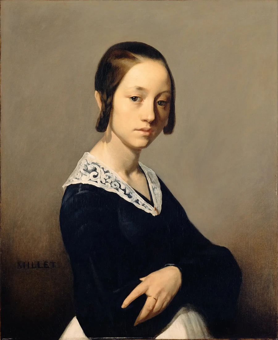 ภาพเหมือนของ Louise-Antoinette Feuardent - Jean-François Millet