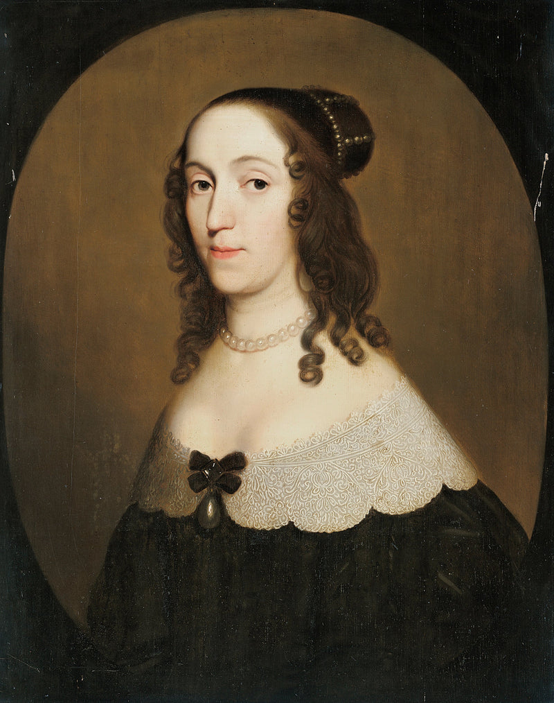 ภาพเหมือนของ Louise Christina (1606-1669), เคาน์เตสแห่ง Solms-Braunfels - Gerrit van Honthorst