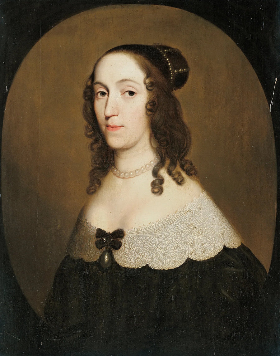 ภาพเหมือนของ Louise Christina (1606-1669), เคาน์เตสแห่ง Solms-Braunfels - Gerrit van Honthorst