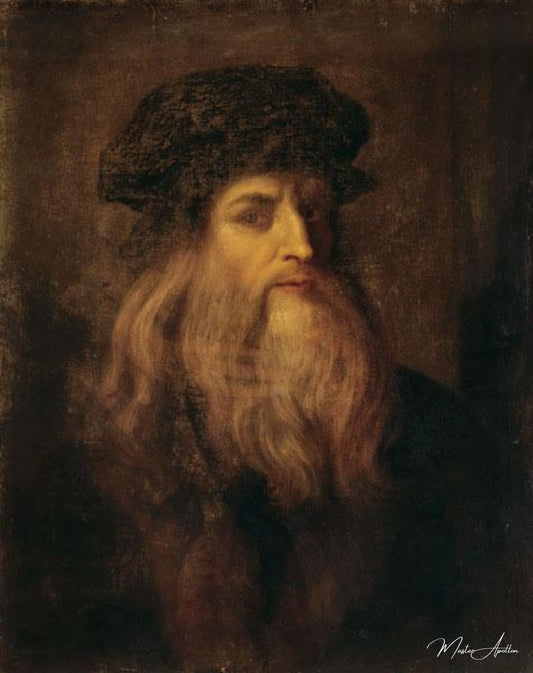 Portrait de Lucanie - Léonard de Vinci - Reproductions de tableaux et peintures haut de gamme