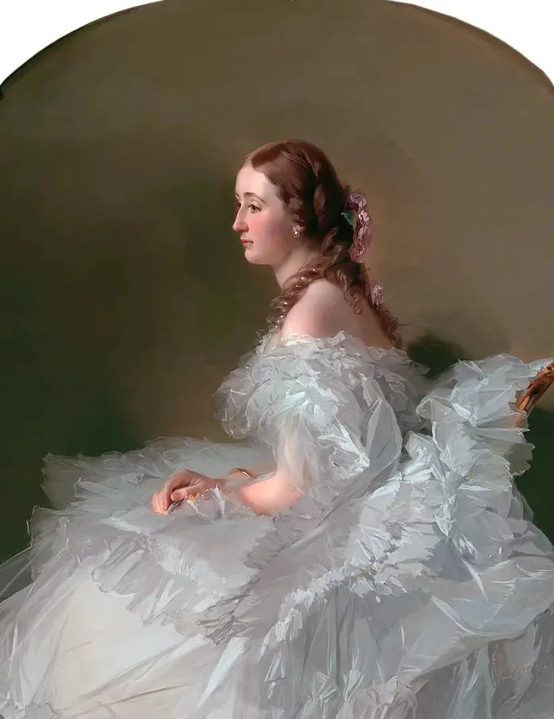 ภาพเหมือนของ Lydia Schabelsky, บารอนนา Staël-Holstein - Franz Xaver Winterhalter